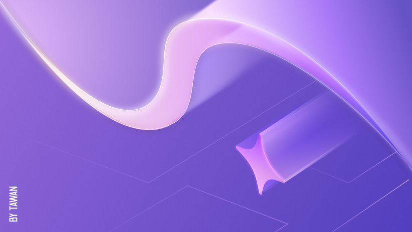 Ribbon curve sweeping over an extruded form